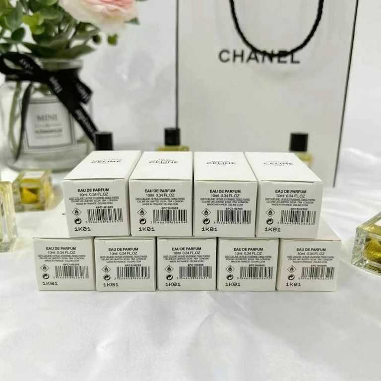 Original quality Selinskin Q version of 10ML perfume samples 9 uninhibited - California - the night is not yet - manifest - St. Germain - dress - flow - edge of the atmosphere of Paris - French cologne