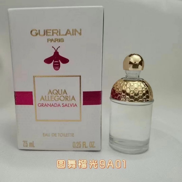 Original qualityGuerlain Q version of the perfume samples 7.5ML 8 models round pomegranate dance light Sydney smoothie bergamot mint grass sunshine coconut ylang ylang passion fruit Cherry Dance citrus basil