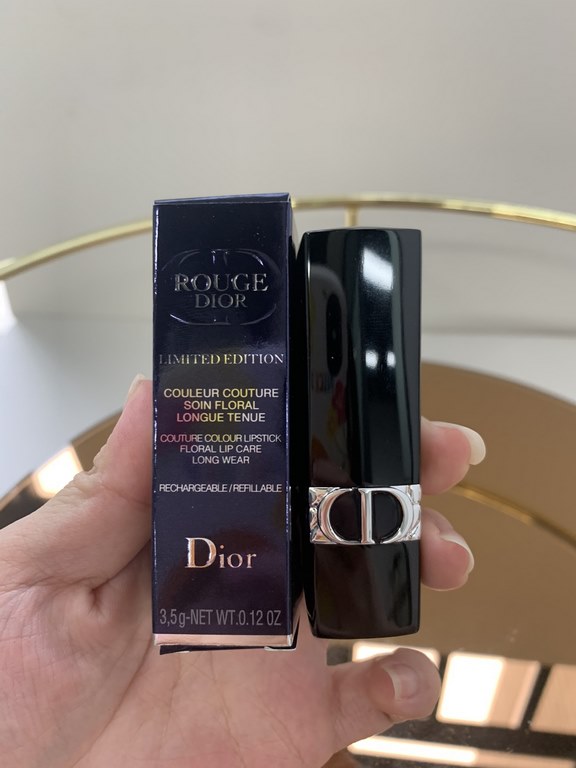 Original qualityDior blue and gold lipstick embossed limited edition! Color 720#.