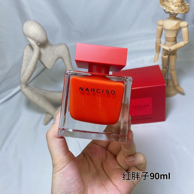 Original quality NARCISO RODRIGUEZ  Narciso Red Fatty Eponymous Red Rouge for Women EDP 90mlRed Bottle EDPFragrance Woody FloralTop notes Osmanthus  Orange Blossom  LemonMiddle Note MuskAmberBase note Vetiver  Vanilla  P