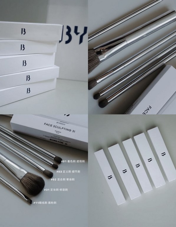 Original quality Parade makeup brushes 5 pieces set! The whole set to talk about the most basic requirementsHigh-value, good bristles, do not stick to the face, durable ~ perfumemakeuptoiletries absolutely do famous, but