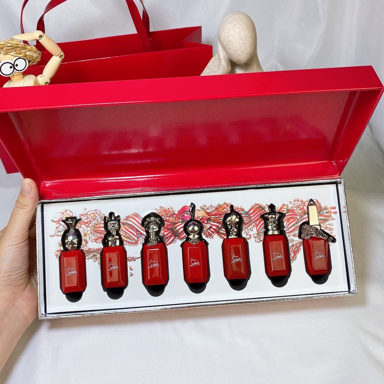 Original quality (Radish Clove Eau de Parfum Sample Set of 7)  CL Road Platinum Ting Beauty Fragrance World Collection Perfume Gift Box Gift Q Fragrance Sample with Counter Tote Bag, Q Radish Clove Eau de Parfum Sample S