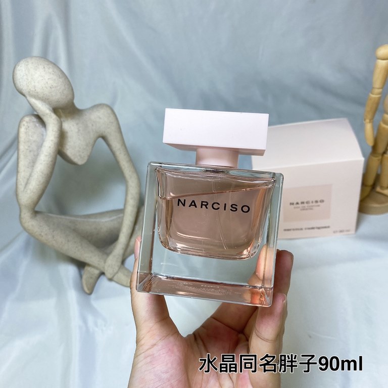 Original qualityNarciso Narciso Narciso 22 years new crystal strong fragrance for women eponymous fat perfume 90ml