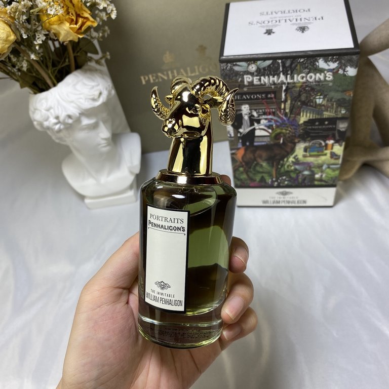 Original qualityPenhaligons Beast Head Capricorn Plate Ram's Head William New Men's Perfume 75ml, PENHALIGONS William