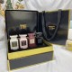 Original single qualityTom Ford high-end gift box perfume four sets, with counter gift bag, Q version of the perfume, 4 super mini popular models of the scent 7.5ml × 4, drop wipe,   nozzle, the flavor were sunshine ambe