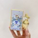 Original quality(Anna sui Q perfume sample set of five)  Arrived! Anna suiAnna sui perfume set women's gorgeous 5-piece Q sample set Tsukumo Pegasus Unicorn Perfume 5m Gold   Tsukumo Mermaid Perfume 5ml Blue  Tsukumo Peg