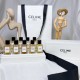 Original quality Céline High Definition Perfume Sample 10ml Nine Piece Set! 10ml x 9. Contains California, Marginal Scent Paris, French Cologne, Unruly, Dress, Night is Young, Manifestation, St. Germain, Flowing.