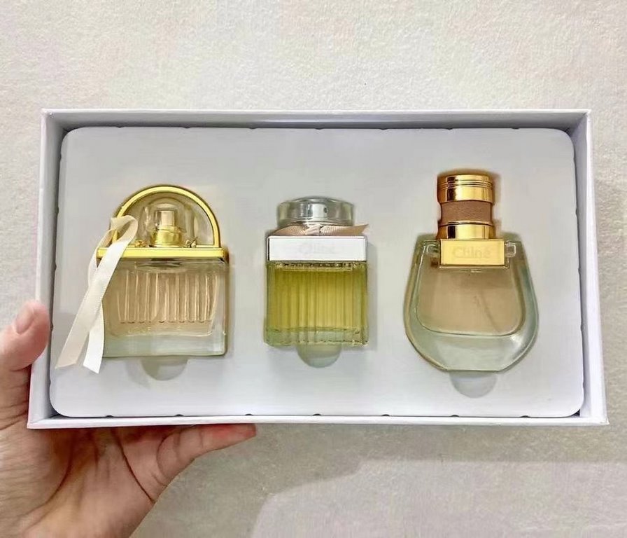 Original quality(Coquille Piggy Bag Medium Sample Perfume 3 Piece Set)  3×30ml Coquille Women's Perfume 3 Piece Set with Love Story Yellow Ribbon Classic Eponymous Flesh Ribbon Piggy Bag