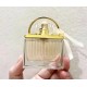 Original quality(Coquille Piggy Bag Medium Sample Perfume 3 Piece Set)  3×30ml Coquille Women's Perfume 3 Piece Set with Love Story Yellow Ribbon Classic Eponymous Flesh Ribbon Piggy Bag