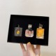 Set of 3Set of 5(Saint Laurent Freedom Sample Set of 3)   Saint Laurent Perfume Sample Set of 3 7.5ml Long Black Box Contains Black Opium Reverse Paris Freedom Scent(Saint Laurent Liberty Sample 5-Piece Square Box)  Sain