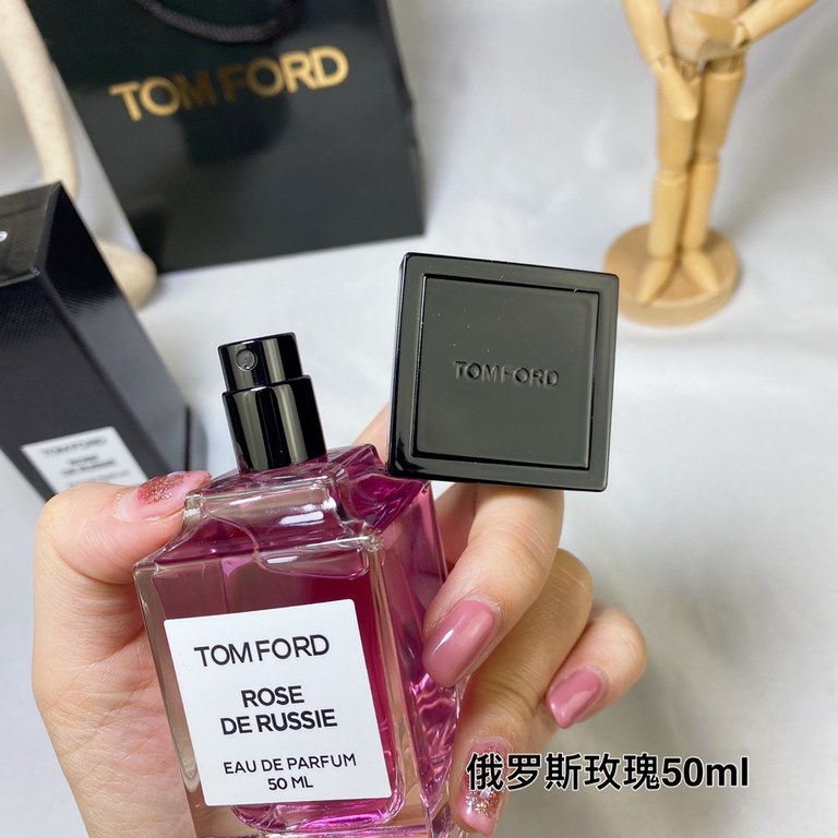 Original qualityTom Ford TF 2022 New Perfume Leather Rose ROSE DE RUSSIE Russian Rose 50mlTop note RoseMiddle Note White Pepper, WoodBase note Leather