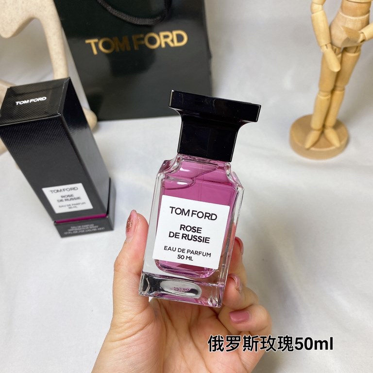 Original qualityTom Ford TF 2022 New Perfume Leather Rose ROSE DE RUSSIE Russian Rose 50mlTop note RoseMiddle Note White Pepper, WoodBase note Leather