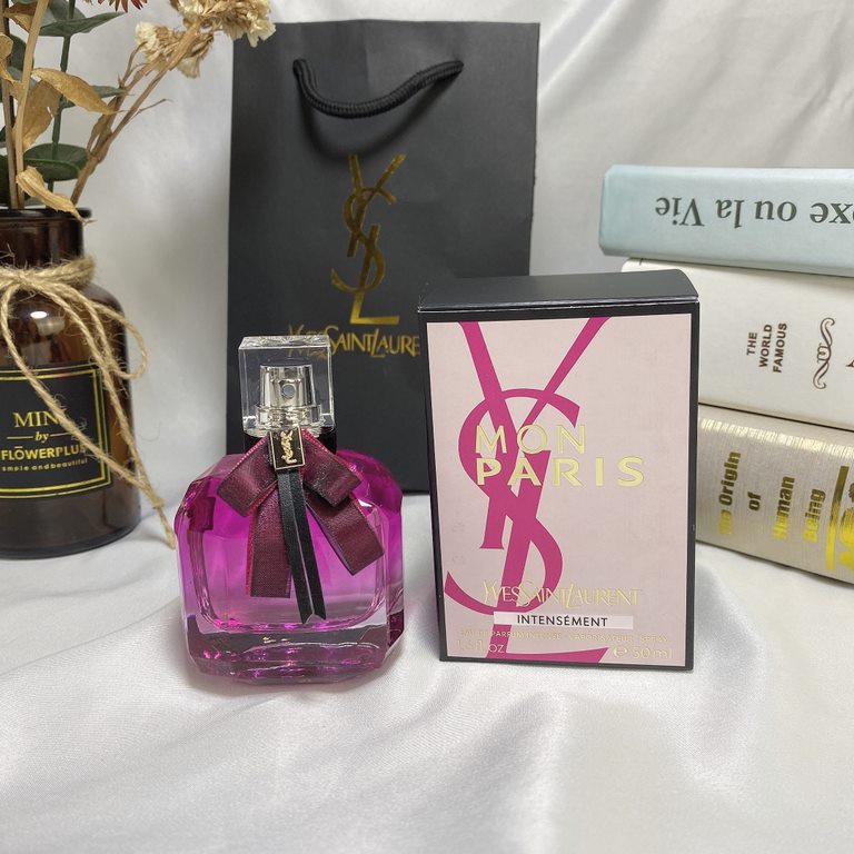 Original qualityYSL Saint Laurent Intensement New Reverse Paris Rose Floral Eau de Toilette for Women 90mlMon paris intensementFragrance floral and licoriceTop Note Lemon Pear Raspberry Cassis OrangeMiddle Note Mandarine