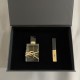 Original qualitySaint Laurent wanton two-piece set B   real shot   arrived   contains YSL small gold bar lipstick 21 #  YSL Freedom Water perfume 50ml!