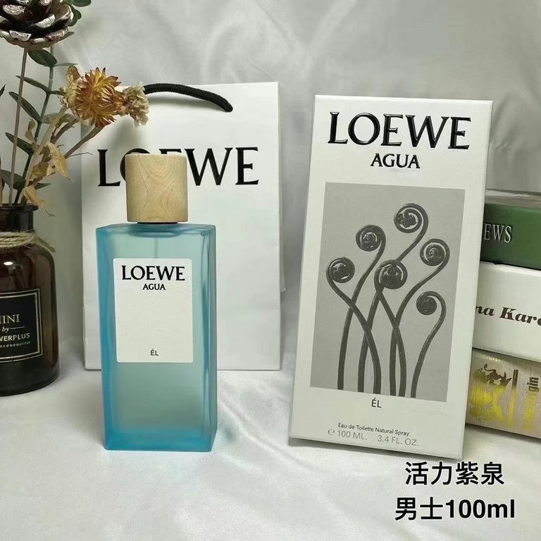 Original qualityLoewe Rainbow Collection Perfume! Scents 50ml Seventh Movement, 100ml Muse of Light, Solo Manifesto, Miracle Skylight, Loewe's Waters, Miami Waters, Coral Sea, Vibrant Violet Springs for Men, Vibrant Viol