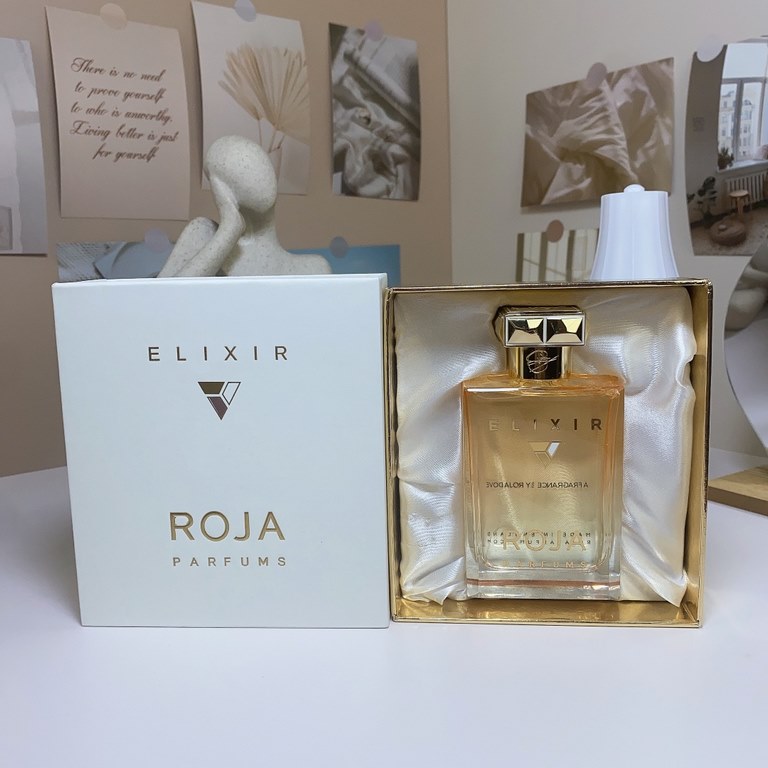 Original qualityRoja Dove Elixir Pour Femme Essence De Parfum 100mlRoja Dove Elixir Pour Femme Essence De Parfum,2019FragranceFloral OrientalTop notesBergamotMiddle NoteRaspberry Rose Peach Violet Heavenly Mustard Ylang 