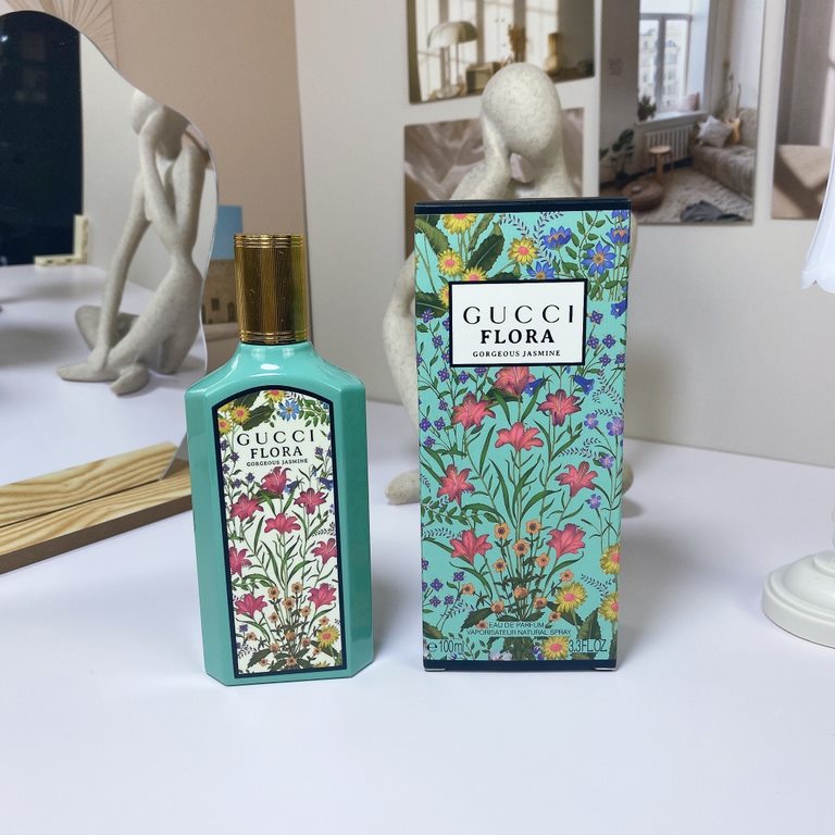 Original quality(Gucci Emanuelle Jasmine edp Women's Eau de Toilette 100ml)  GUCCI Gucci Green Emanuelle Jasmine EDP Women's Eau de Toilette 100mlCitrus Jasmine FreshFloral notesTop Notes Citrus Spice Lemon Black PepperM