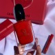 Original qualityArmani Moment of Love 3-piece set with leather caseRed Tube Lip Glaze 405# Red Beloved Perfume 50ml High Definition Perfume Leather CaseArmani Moment of Romance 3 Piece Set with Leather BagRed Tube Lip Gl