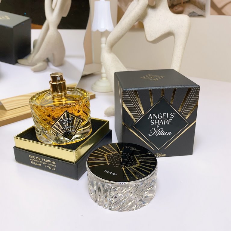 Original quality (2023 Edition Kilian Angels Share 50ml Limited Edition)  By Kilian Kilian 2023 Angels Share Limited Edition Angels Share 50ml, the whole bottle of perfume is really stunning!Angels ShareA unisex oriental