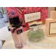 Original qualityGucci Dazzling Dream Perfume Medium Sample Set of 4  Gucci Flourishing Dreams Perfume Medium Sample 25ml Set of 4, 25ml x 4 with sprayer.Contains Gardenia, Bamboo Rhythm, Flourishing Flower, Emanuelle.A g