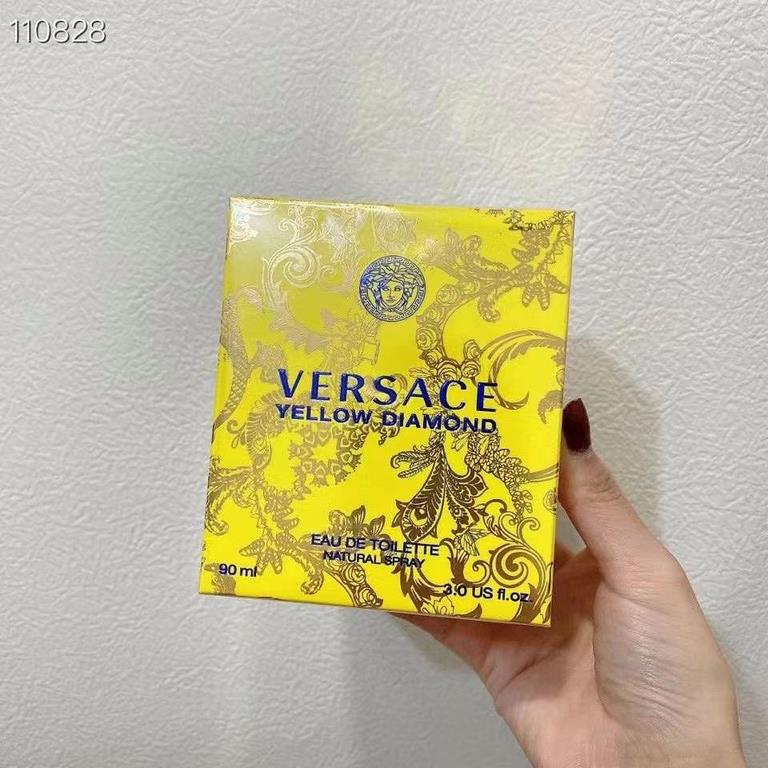 Original qualityVersace Crystal Diamonds Women's Perfume 90ml! Flavor Yellow Diamond, Pink Diamond, Rose Diamond, Black Diamond.