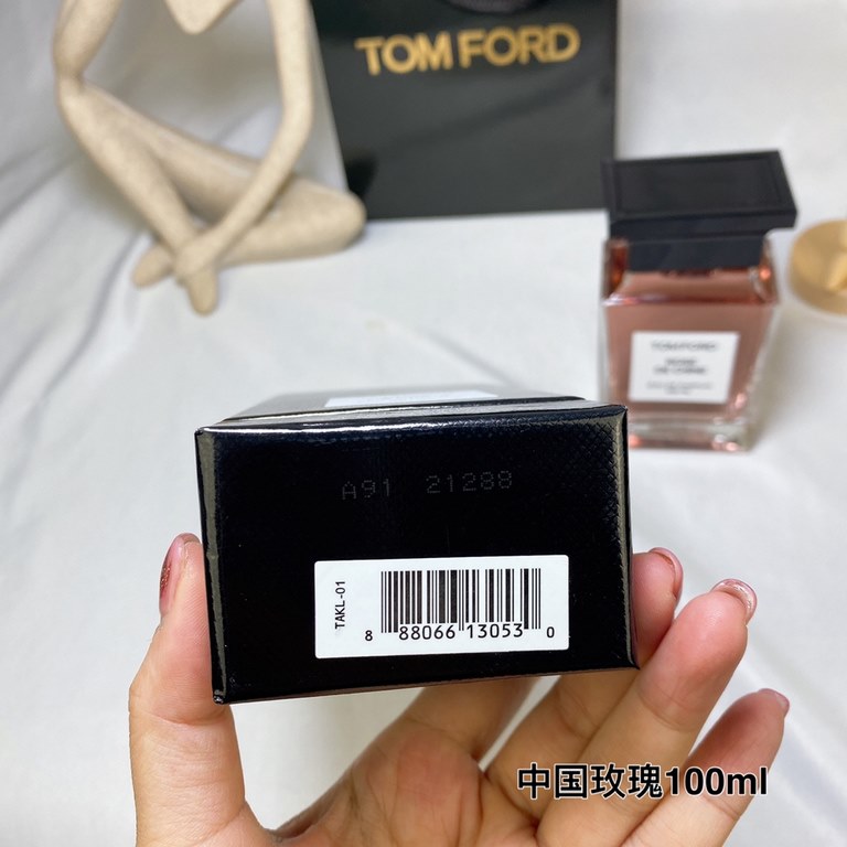 Original qualityTom Ford TF 2022 New Perfume Chinese Medicine Feeling Rose  ROSE DE CHINE Chinese Rose 100mlTop note RoseMiddle Note Yellow PeonyBase note Rock Rose, Myrrh