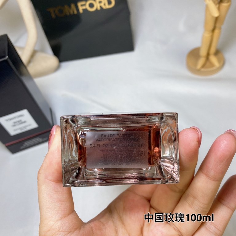 Original qualityTom Ford TF 2022 New Perfume Chinese Medicine Feeling Rose  ROSE DE CHINE Chinese Rose 100mlTop note RoseMiddle Note Yellow PeonyBase note Rock Rose, Myrrh