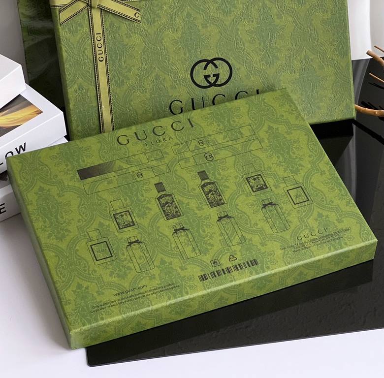 Original quality  GUCCI Family Q Fragrance 14-Piece SetYou can have the Gucci perfume collection in one gift box, it's really worth it   There are four collections Sinful Love, Charming Dreams, Flower Delight, and Dance 