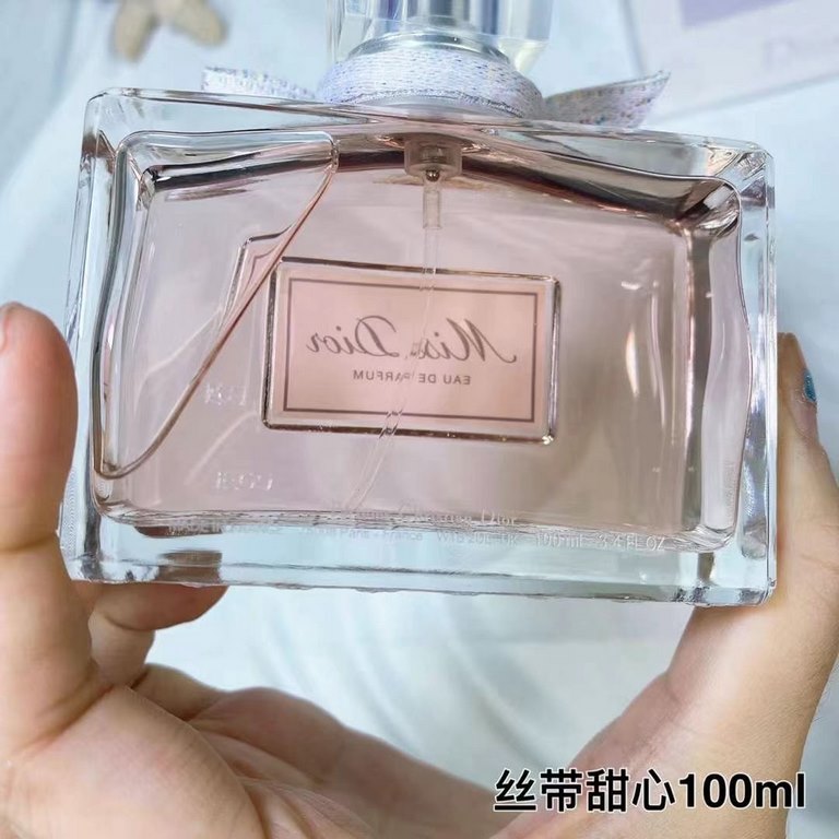 Original qualityNew Dior Dior MissDior Dior high-fashion dress ribbon Miss Sweetheart Ms. perfume 100mlTop note Italian citrus essenceMiddle note double jasmine pure fragranceBase Note Patchouli