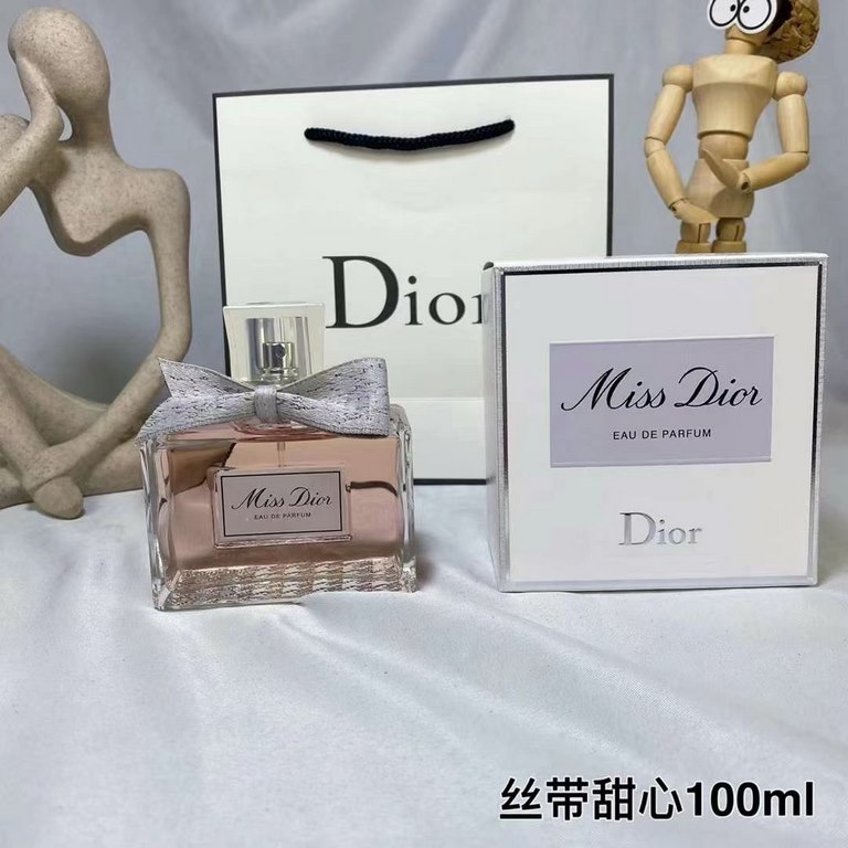 Original qualityNew Dior Dior MissDior Dior high-fashion dress ribbon Miss Sweetheart Ms. perfume 100mlTop note Italian citrus essenceMiddle note double jasmine pure fragranceBase Note Patchouli