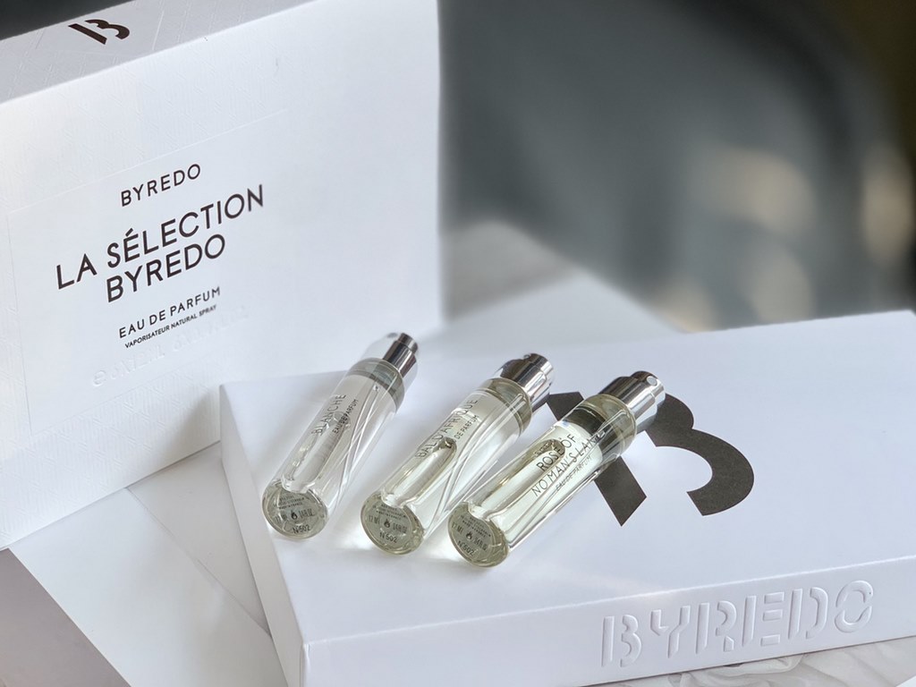 Original quality BYREDO perfume tube sample six-piece setBYREDO Byredo (Byredo) personal fragrance series, by many celebrities private collection of niche high-end brand perfume, Mrs. Bei's favorite models, 6 (each 12ml)