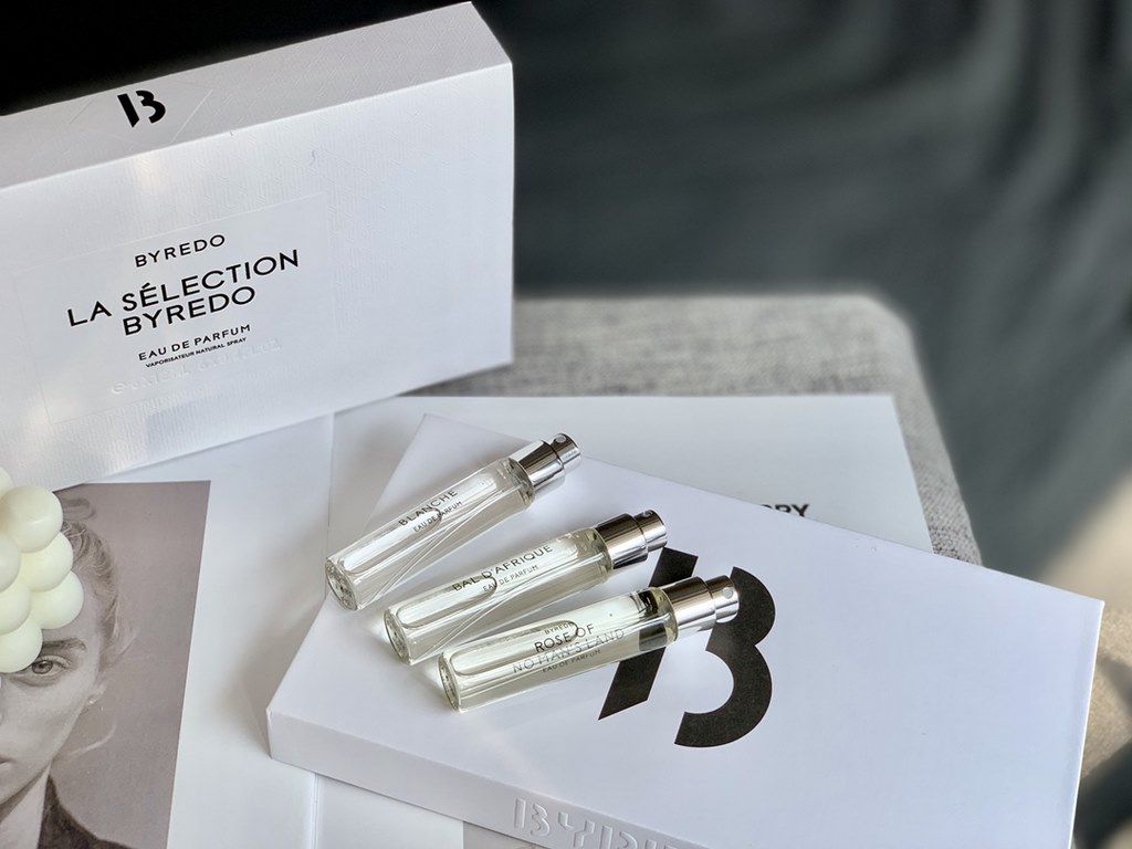 Original quality BYREDO perfume tube sample six-piece setBYREDO Byredo (Byredo) personal fragrance series, by many celebrities private collection of niche high-end brand perfume, Mrs. Bei's favorite models, 6 (each 12ml)