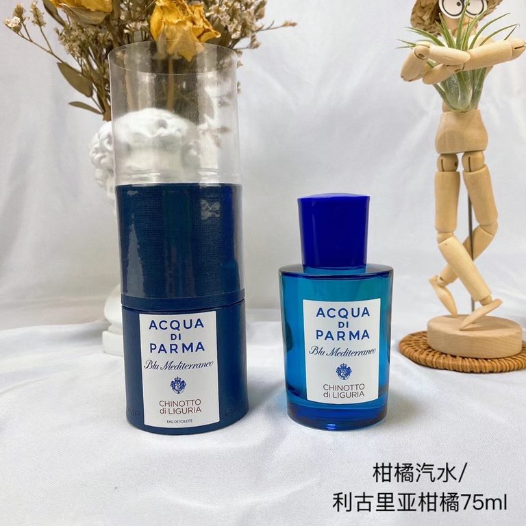 Original qualityParma Collection Perfume 75ml! Flavors Taormina Cedar, Amalfi Fig, Myrtle California Osmanthus, Capri Orange, Sicilian Almond, Sardinian Cedar, Ligurian Mandarin, Bergamot Bergamot.