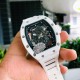 Richard Mille  Richard MilleThe top version RM055 adopts imported Citizen movement, full ceramic case imported from Korea, rubber strap, and the appearance of Zhenxin is perfect. No dial design, skeletonized movement can