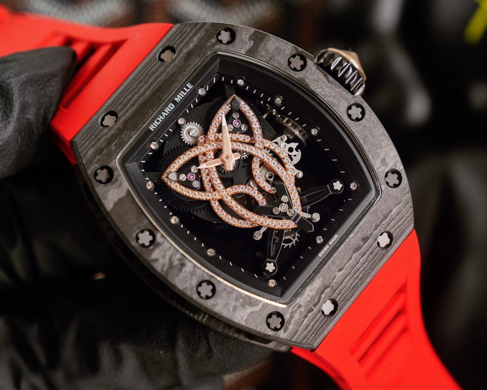 Richard Mille Richard Mille RM 019 NTPT Celtic Knot(Tourbillon Natalie Portman Limited) Tourbillon Natalie PortmanLIMITEDLimited Edition, 10 PIECE 2019 Full Set Imported carbon fiber case, original Japan Citizen fully au