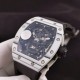 JB Richard Mille RM52-01 real tourbillon, reinterpretation of the essence of the RICHARD MILLE skull, breakthrough multiple versions of the BUG, so that the majority of the iron powder can have the right size, the moveme