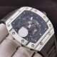 JB Richard Mille RM52-01 real tourbillon, reinterpretation of the essence of the RICHARD MILLE skull, breakthrough multiple versions of the BUG, so that the majority of the iron powder can have the right size, the moveme