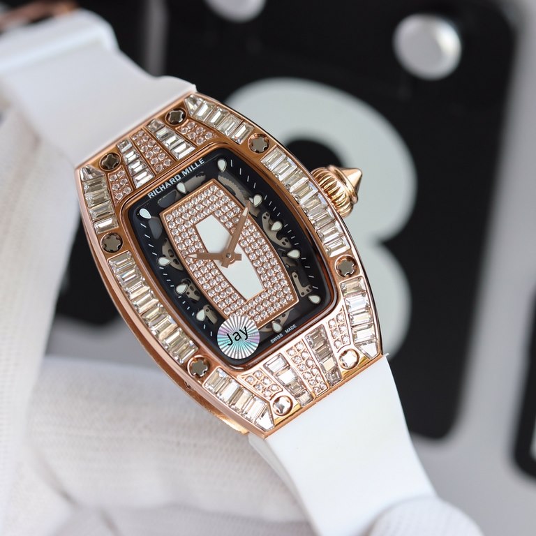 The main model, highly recommended, Taiwan factory Richard Mille RM007-1 The goddess of the watch world The ladies' dream watch] Also known as the Diamond Crusher Richard Mille's relentless pursuit of technical perfectio