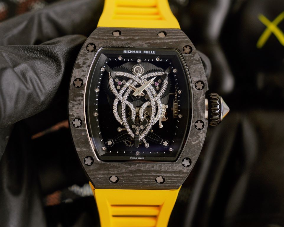 Richard Mille Richard Mille RM 019 NTPT Celtic Knot(Tourbillon Natalie Portman Limited) Tourbillon Natalie PortmanLIMITEDLimited Edition, 10 PIECE 2019 Full Set Imported carbon fiber case, original Japan Citizen fully au