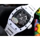 RICHARDMILLE RICHARDMILLE strongest replica RM055 series ceramic upper and lower cases are imported from Taiwan by the ATPT ceramic after treatment to form the Y-TZP ceramic by high-tech anti-handshift technology to pres