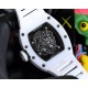 RICHARDMILLE RICHARDMILLE strongest replica RM055 series ceramic upper and lower cases are imported from Taiwan by the ATPT ceramic after treatment to form the Y-TZP ceramic by high-tech anti-handshift technology to pres