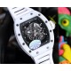 RICHARDMILLE RICHARDMILLE strongest replica RM055 series ceramic upper and lower cases are imported from Taiwan by the ATPT ceramic after treatment to form the Y-TZP ceramic by high-tech anti-handshift technology to pres