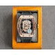 Z factory production   Richard Mille   [RICHARD MILLE] the latest upgrade special edition polished glossy shell gold glitter Let you bring out the most handsome and most special and most personalized classic Ghost Head, 