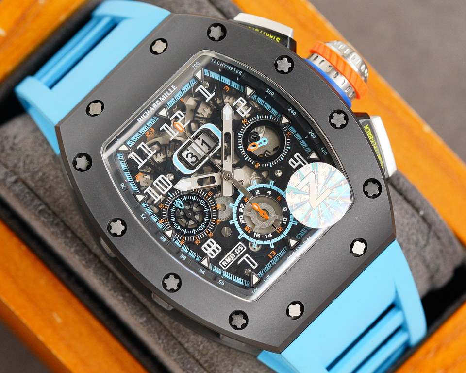 Richard Miller RM11-03 Highest value Ultimate Limited Edition  Hard to find in the world  Here he comes Unlimited, equipped with automatic 7750 mechanical chronograph movement Size 40x50x16mm Using the highest quality of