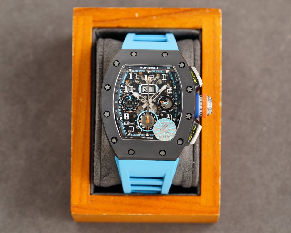 Richard Miller RM11-03 Highest value Ultimate Limited Edition  Hard to find in the world  Here he comes Unlimited, equipped with automatic 7750 mechanical chronograph movement Size 40x50x16mm Using the highest quality of