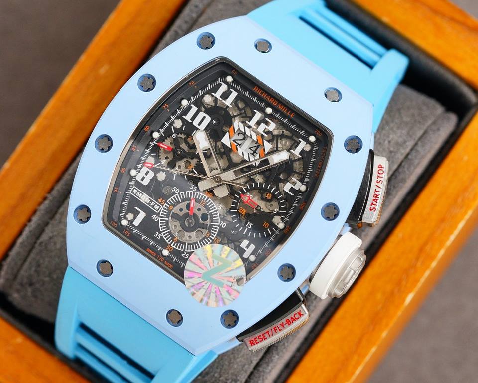 Richard Miller RM11-03 Highest value Ultimate Limited Edition  Hard to find in the world  Here he comes Unlimited, equipped with automatic 7750 mechanical chronograph movement Size 40x50x16mm Using the highest quality NT