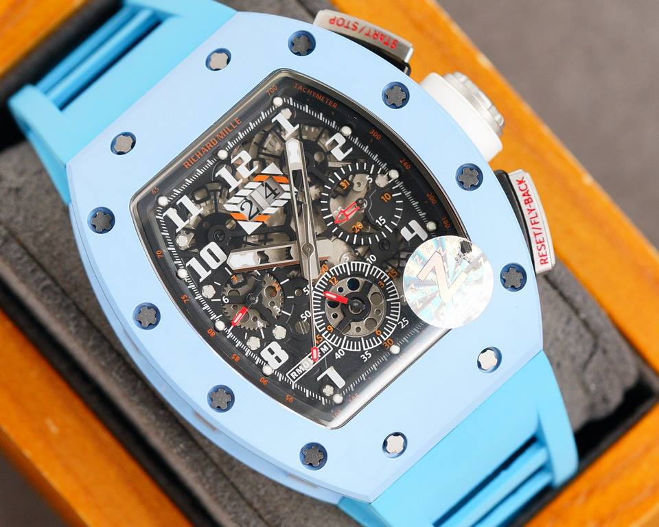 Richard Miller RM11-03 Highest value Ultimate Limited Edition  Hard to find in the world  Here he comes Unlimited, equipped with automatic 7750 mechanical chronograph movement Size 40x50x16mm Using the highest quality NT