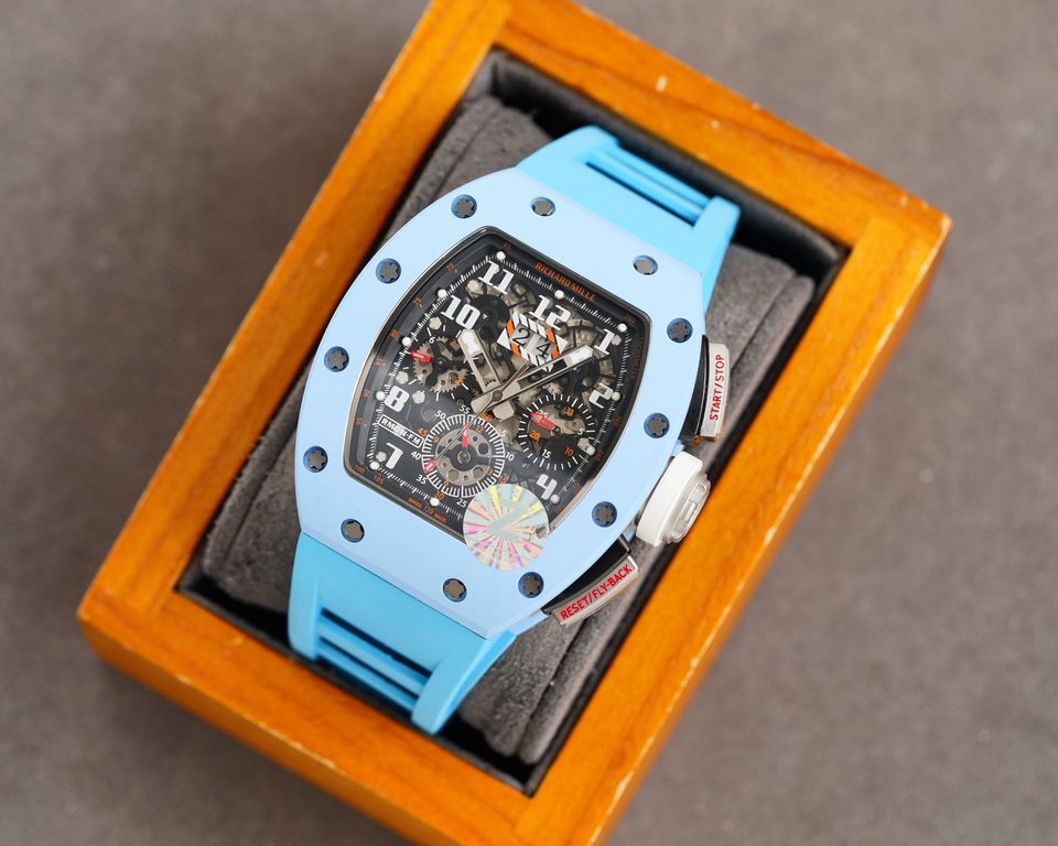 Richard Miller RM11-03 Highest value Ultimate Limited Edition  Hard to find in the world  Here he comes Unlimited, equipped with automatic 7750 mechanical chronograph movement Size 40x50x16mm Using the highest quality NT