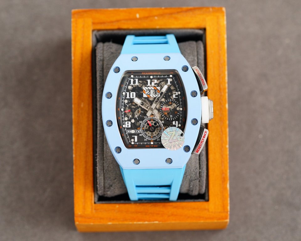 Richard Miller RM11-03 Highest value Ultimate Limited Edition  Hard to find in the world  Here he comes Unlimited, equipped with automatic 7750 mechanical chronograph movement Size 40x50x16mm Using the highest quality NT