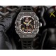 RICHARD MILLE RICHARD MILLE presented this week its most complex creation to date, the RM 62-01 Tourbillon Vibrating Alarm ACJ, equipped with four complications a staggering 816 movement components, which took five years